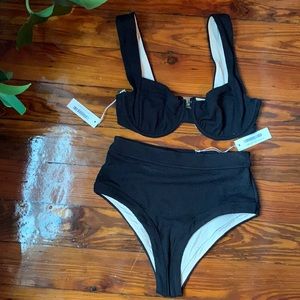 Wanderlust black bikini